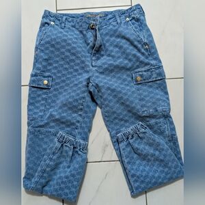 Michael Kors Blue Patterned jeans